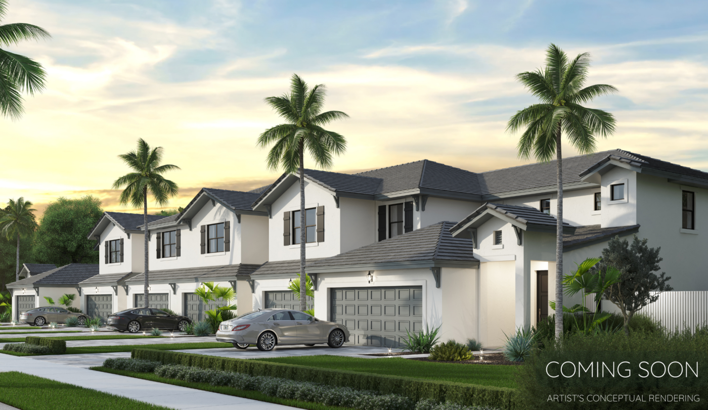 Photo of THE PRESERVES AT DANIA BEACH - New Townhome Community 