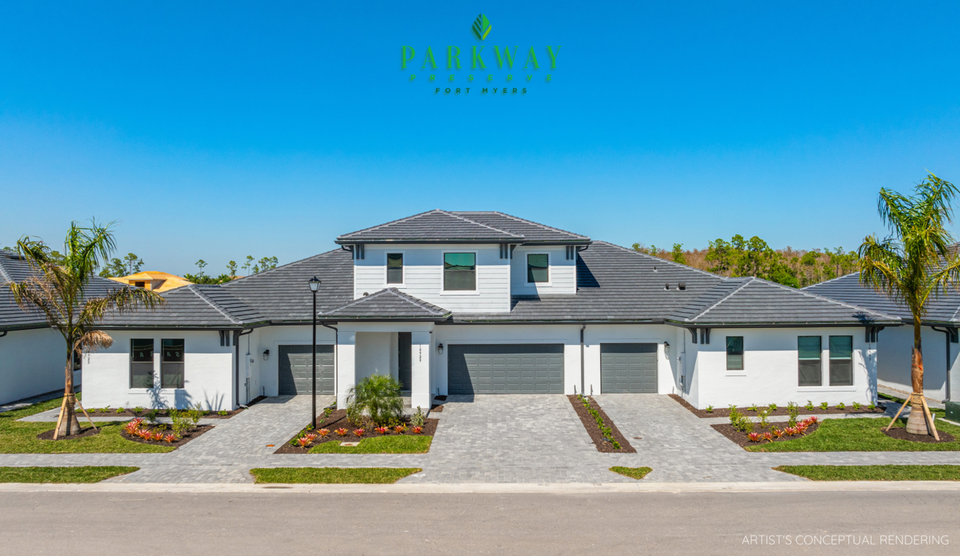 Photo of PARKWAY PRESERVE - 1-Story Villas & 2-Story Townhomes with 1 & 2 Car Garages